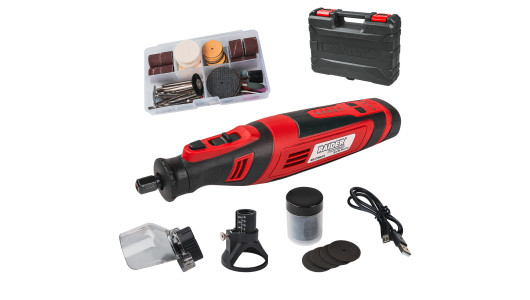 Set mini polizor drept 8V 2Ah 127 accesorii. cutie RD-CMG16 image