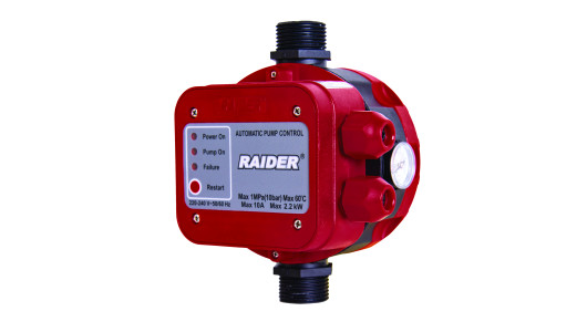 Пресостат електронен 2.2kW 1MPa 1" RAIDER RD-EPC02 image