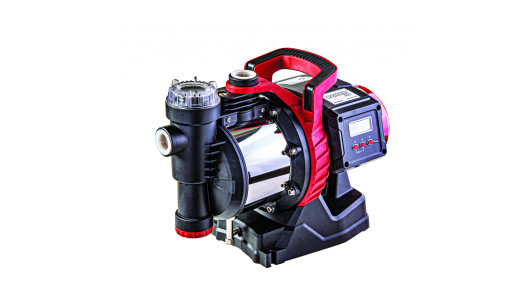 Self-priming Pump 1100W 1"45m INOX water filter LCD RDP-WP45 image