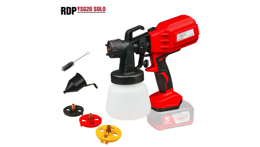 R20 Cordless Spray Gun &Oslash;1,5 2,0 2,5mm 0,8L Solo RDP-YSG20 image