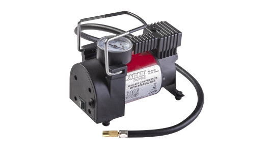 Компресор 12V DC метален 120W 35L/min с аксесоари RAIDER RD-AC05 image