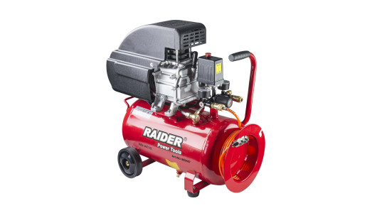 Компресор  24L 1.5kW с 5м маркуч RAIDER RD-AC12 image