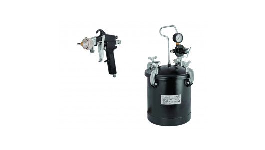 Spray gun tank 10L &oslash;2mm hose 3.0m RD-PT02 image