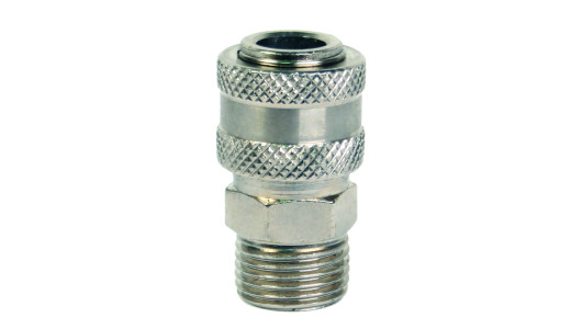 Air quick coupler male thread 1/2"M image