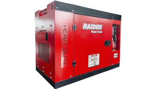 Генератор Diesel 10kW 230V & 380V ел. стартер ATS RAIDER RD-GG15 image