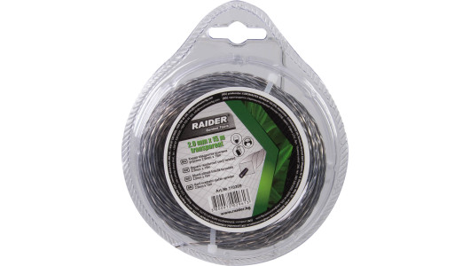 Fir patrat rasucit pentru motocoase 2.0mm х 15m transparent image