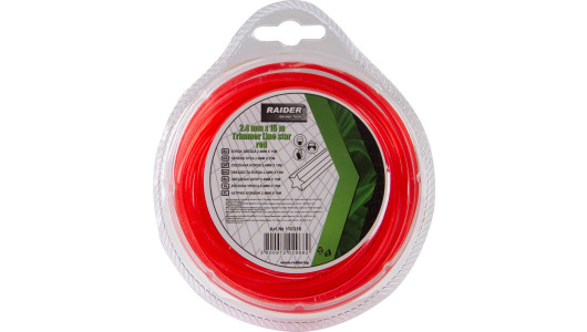 String Trimmer Line star 2.4mm х 15m red image