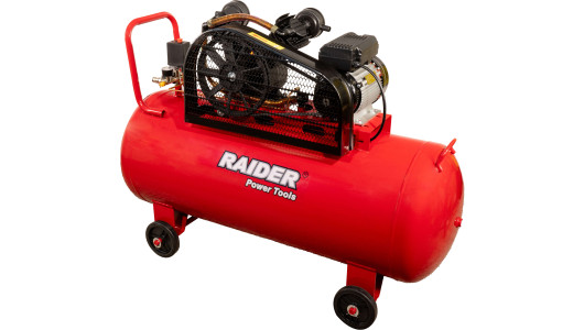 Компресор 200L 2.2kW 250L/min 2цил. ремък RAIDER RD-AC19 image