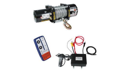 Electric winch 12V 2722kg 6000lbs 2.76 kW Ø7.2mm 24m RD-EW11 image