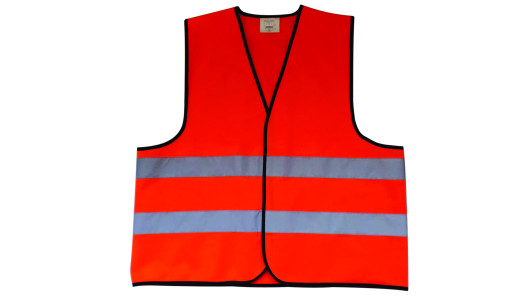 High visibility waistcoat orange image