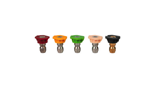 Quick Release Nozzles 0° 15° 25° 40° 60° 5pcs. for RDP-HPC14 image