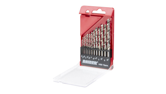 Drill Bits 13pcs. &oslash;1.5-6.5mm HSS Set image