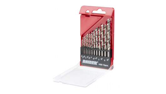 Свредла за метал 13бр. &oslash;1.5-6.5mm HSS к-т image
