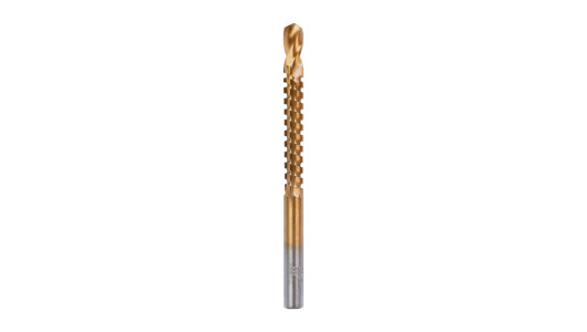 Burghiu tip freza combinata HSS TiN CYL 6.0 mm image
