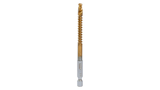 Drill Saw &ndash; HSS (TiN Coated) &Oslash;6.0mm - 1/4 HEX image