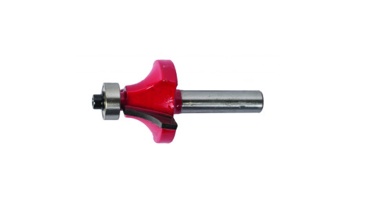 Router Bit &oslash;31.7mm R9.52mm H15.9mm Shank &oslash;8mm with bearing image