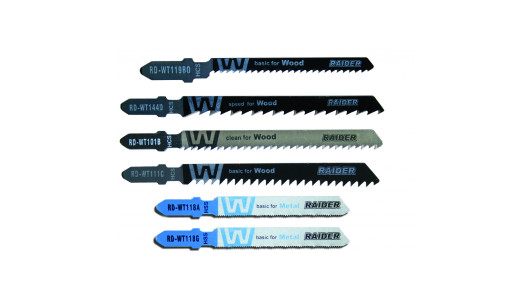 Set lame fierastrau pendular lemn si metal T" 10pcs image