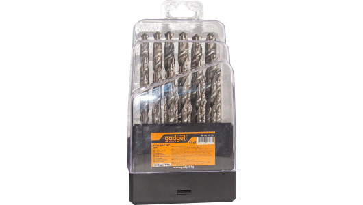 Drill bits ø1.0-10mm HSS set 19pcs GD image