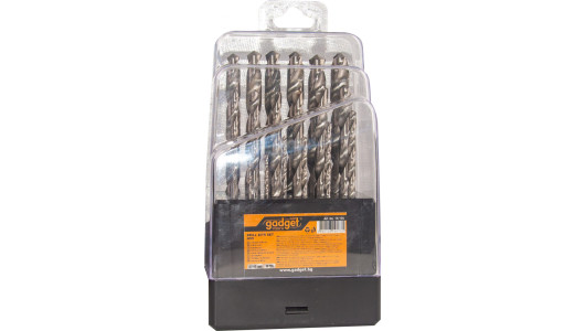 Burghiu &oslash;1.0-10mm HSS set 19pcs GD image