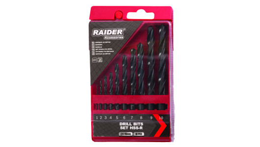 Drill Bits 10pcs HSS-R Set image