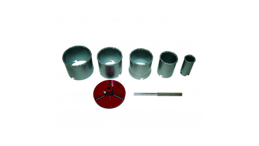 Set carote pentru placi ceramice 33-83mm image