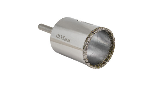 Diamond coated Hole Saw &oslash;35mm (1 3/8") image