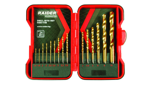 Set burghie pentru metal HSS TIN &oslash;1.5-10mm 15pcs image