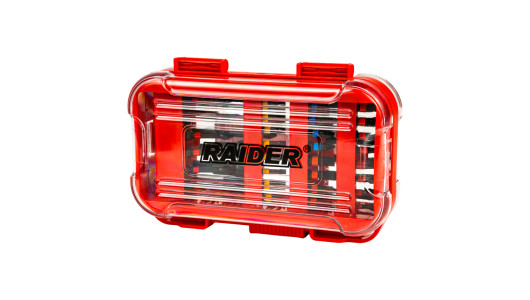 Screwdriver Bits & Drill Bits S2 HEX 1/4" 42 pcs. Set RAIDER image