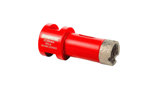 Holesaw Diamond Dry M14 &oslash;20mm image