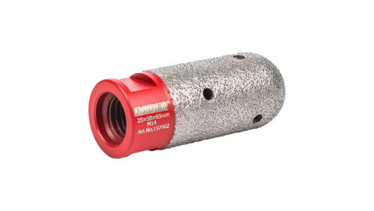Diamond Milling Bit &Oslash;25&times;50&times;65mm&times;M14 image