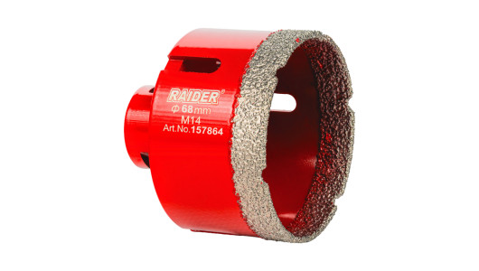 Diamond for Hard Ceramics Hole Saws Dry M14 &Oslash;68mm image