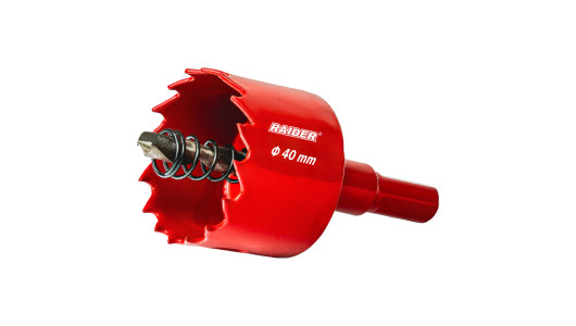 Carota HSS bimetal &Oslash;40mm cu burghiu pilot image