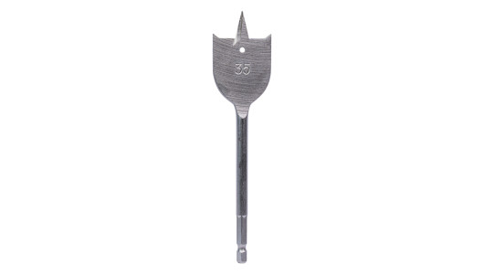 Burghiu plat 1/4" x 35mm HEX pentru lemn image