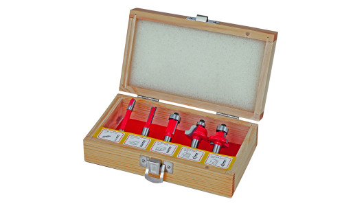 Freze profilate Router bits &oslash;8mm set 5pcs Type C image