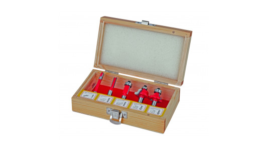 Router bits &oslash;8mm set 5pcs Type C image