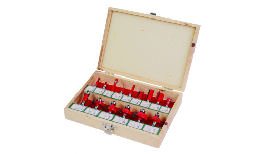 Freze profilate Router bits &oslash;8mm set 15pcs image