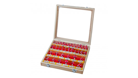 Router bits &oslash;8mm set 35pcs image