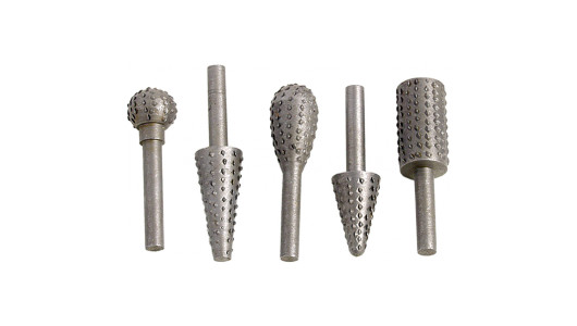 Rotary rasp file &oslash;6 5pcs. set image