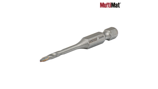 Drill Bit MultiMat&reg; Asymmetrical &Oslash;3 mm image