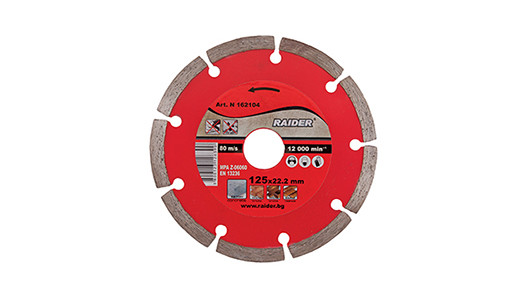 Disc diamantat segmentat DRY 85x10mm image