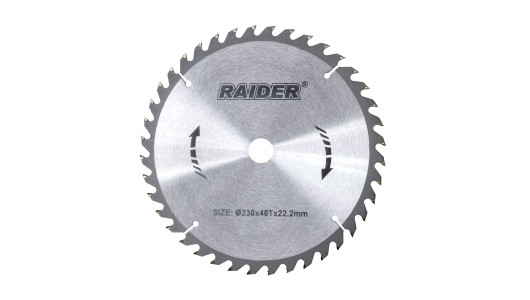 Диск за циркуляр 230х40Тх22.2mm RAIDER RD-SB02 image