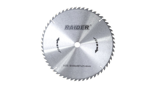 Диск за циркуляр 350x56Tx25.4mm RAIDER RD-SB08 image