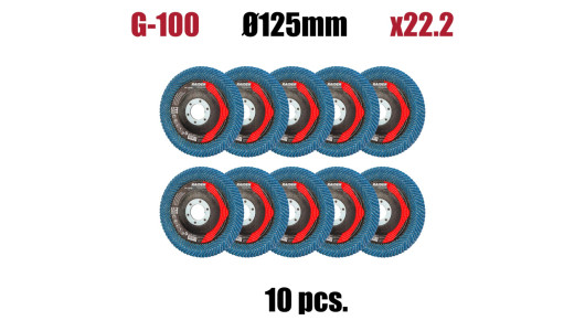 Disc oala pentru slefuit zirconiu 125 mm G-100 image