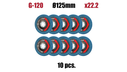 Disc oala pentru slefuit zirconiu 125 mm G-120 image