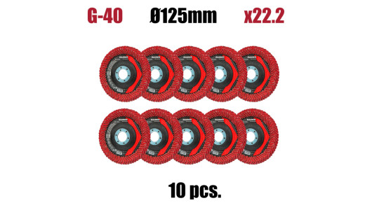 CURVE Flap Disc ceramic 125mm G-40 image