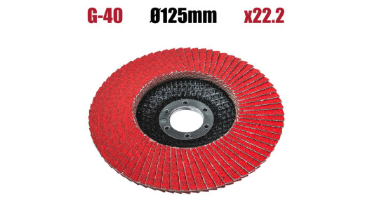 Flap Disc ceramic 125mm G-40 image