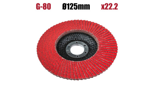 Disc pentru slefuit ceramic 125 mm G-80 image