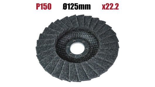 Disc abraziv de finisare 125 mm extra fin gri image