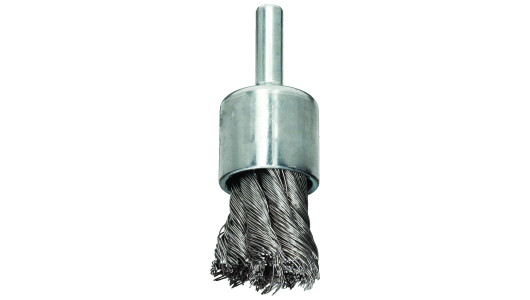 Twist Knot Wire Cup Brush &oslash;25mm (1") with Shank image