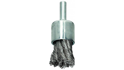 Twist Knot Wire Cup Brush &oslash;25mm (1") with Shank image